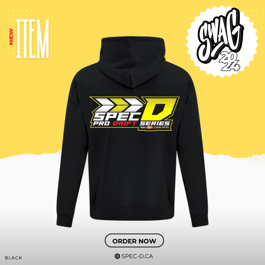 Spec-D Classic Black Hoodie