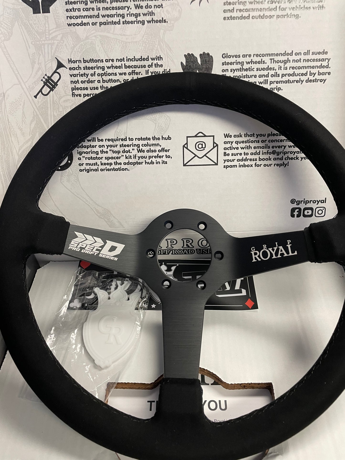 Grip Royal / Spec-D Race Wheel