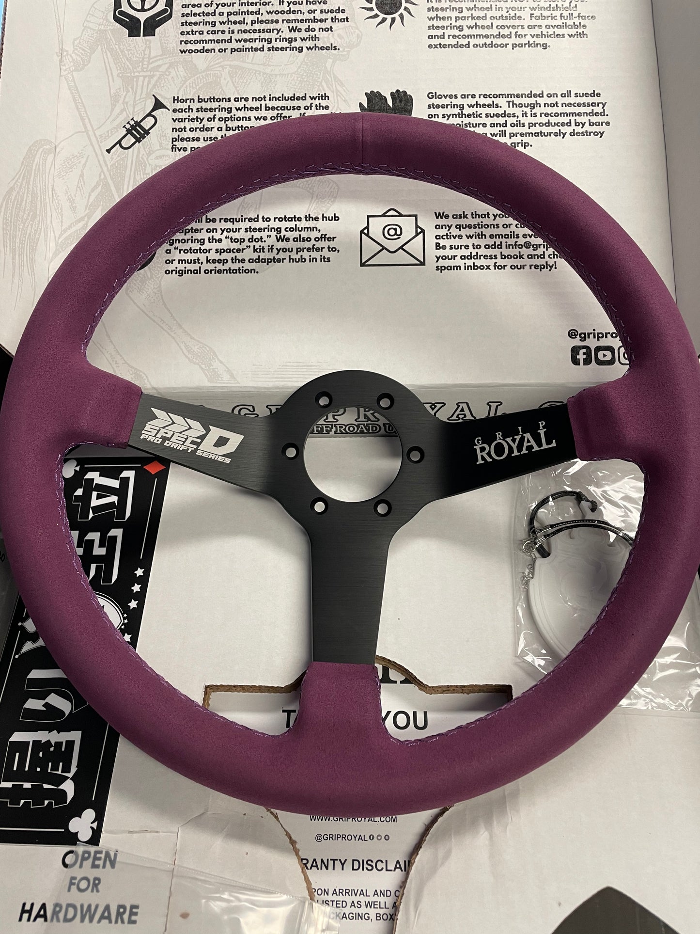 Grip Royal / Spec-D Race Wheel