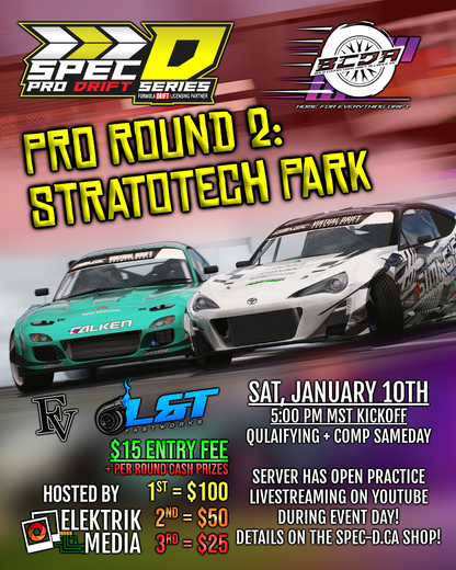BCDA+SpecD Virtual Drift Series