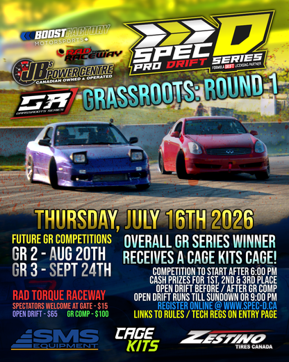 2026 - Grassroots Series Competition Entry