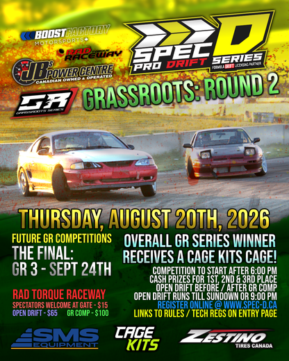 2026 - Grassroots Series Competition Entry