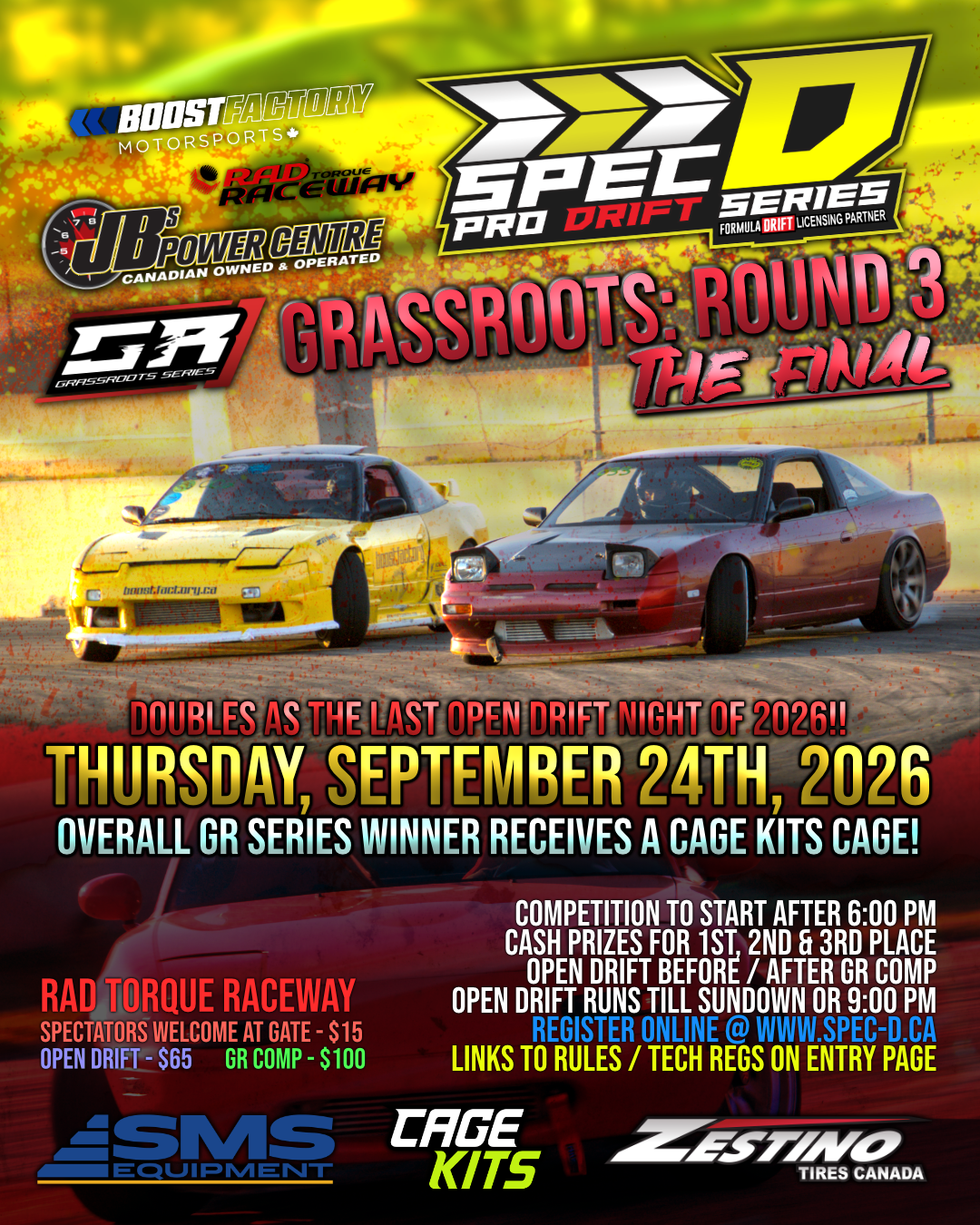 2026 - Grassroots Series Competition Entry