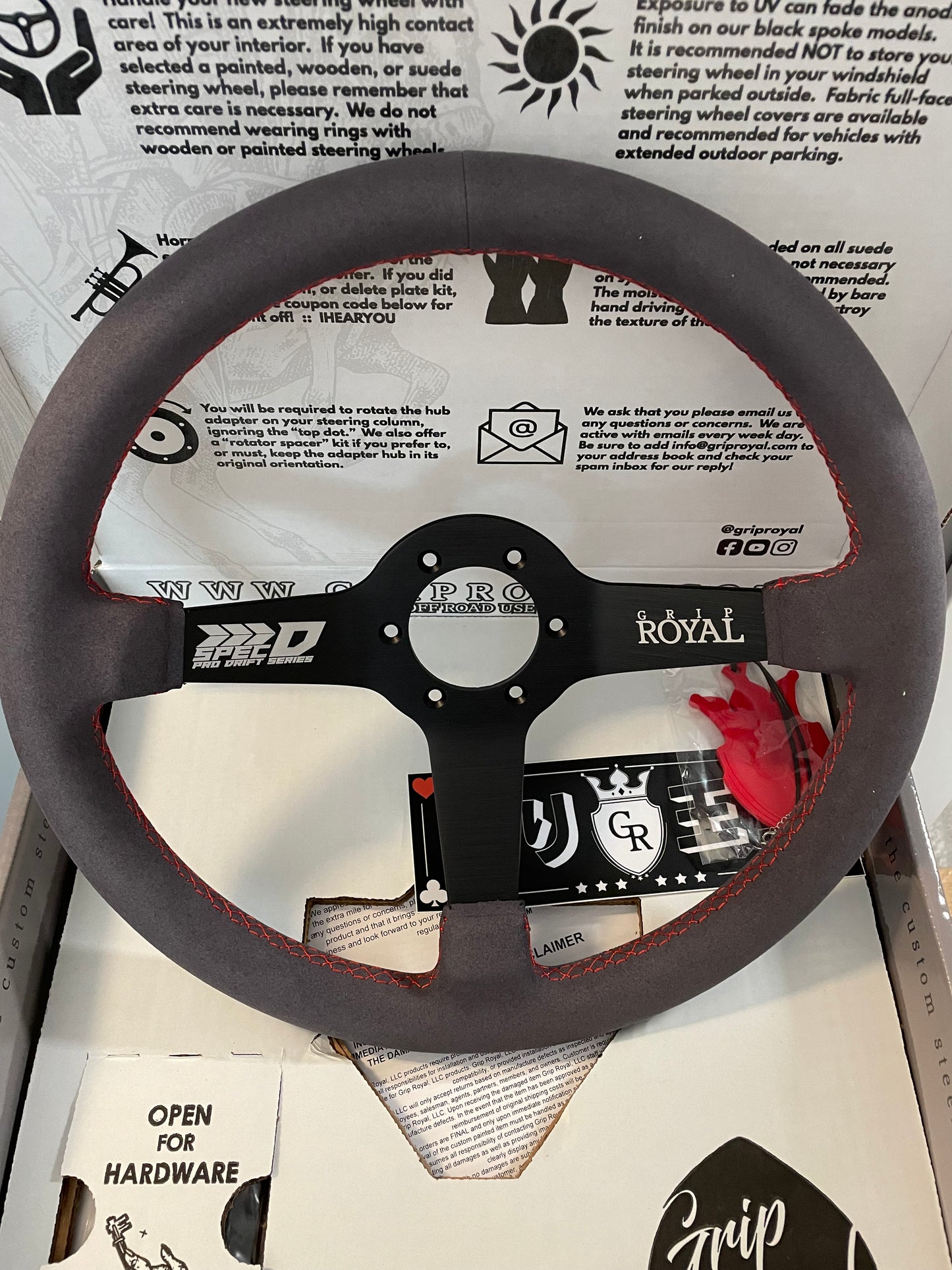 Grip Royal / Spec-D Race Wheel